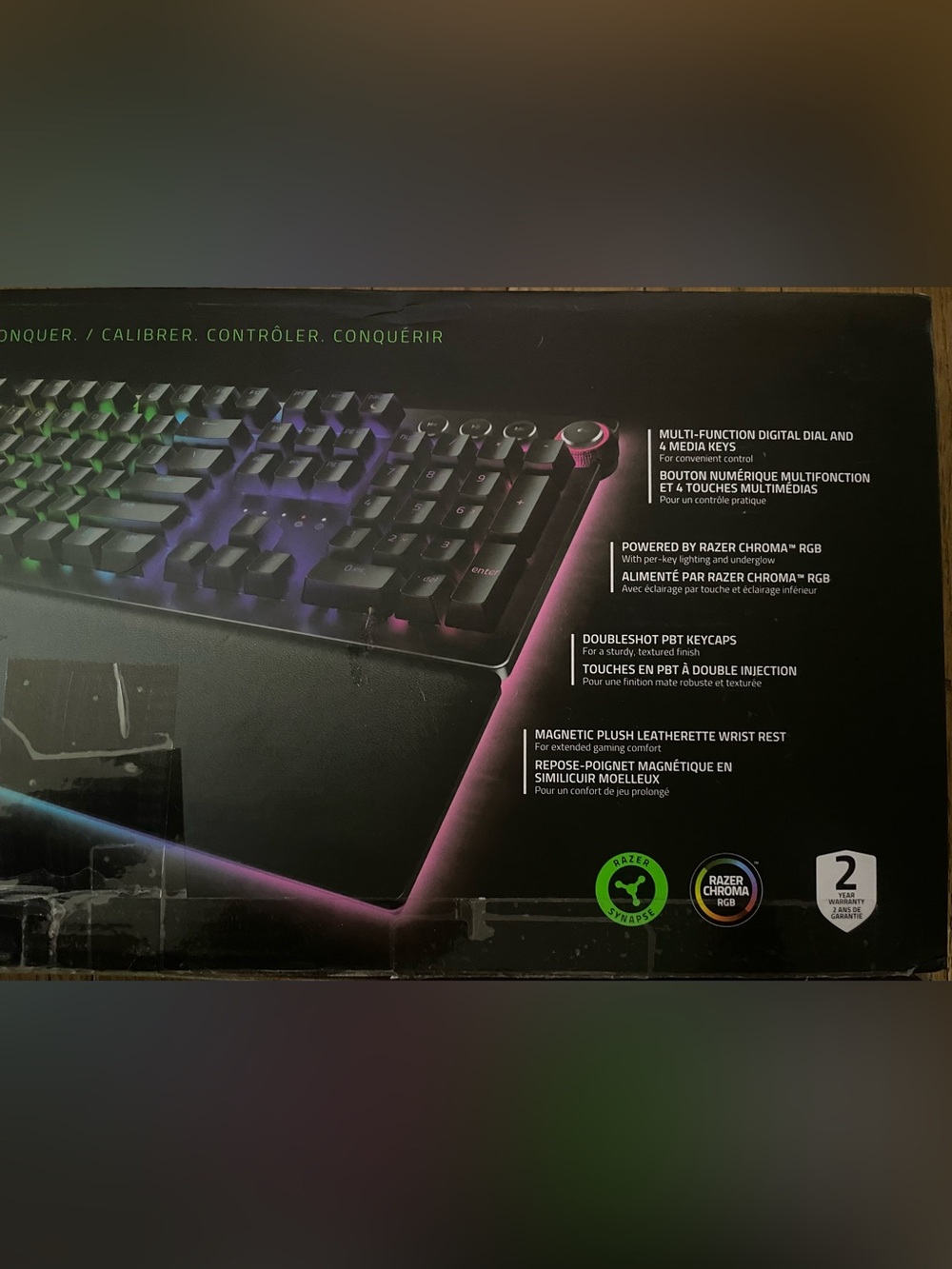 Open Box Razer Huntsman V2 Analog Optical Gaming Keyboard - Picture 3 of 8